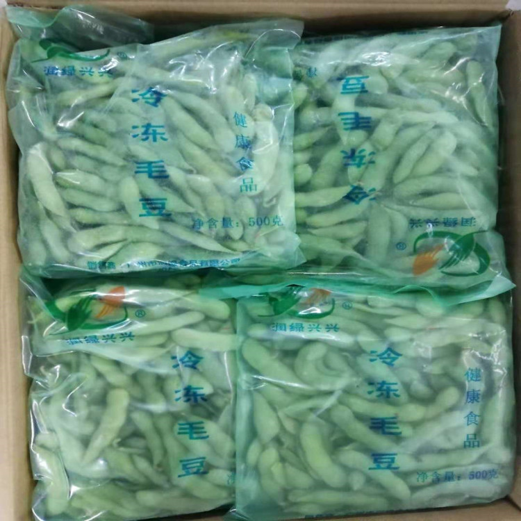 润绿冷冻毛豆